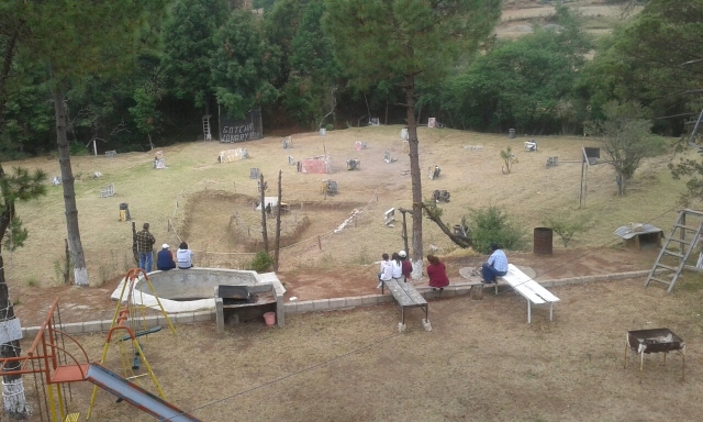 Vuela sobre el parque